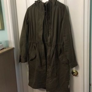 army green jacket